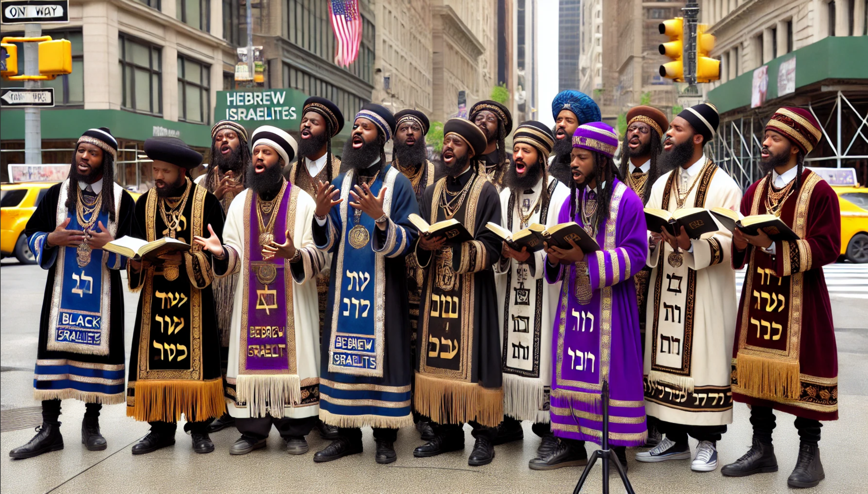 Group of Black Hebrew Israelites