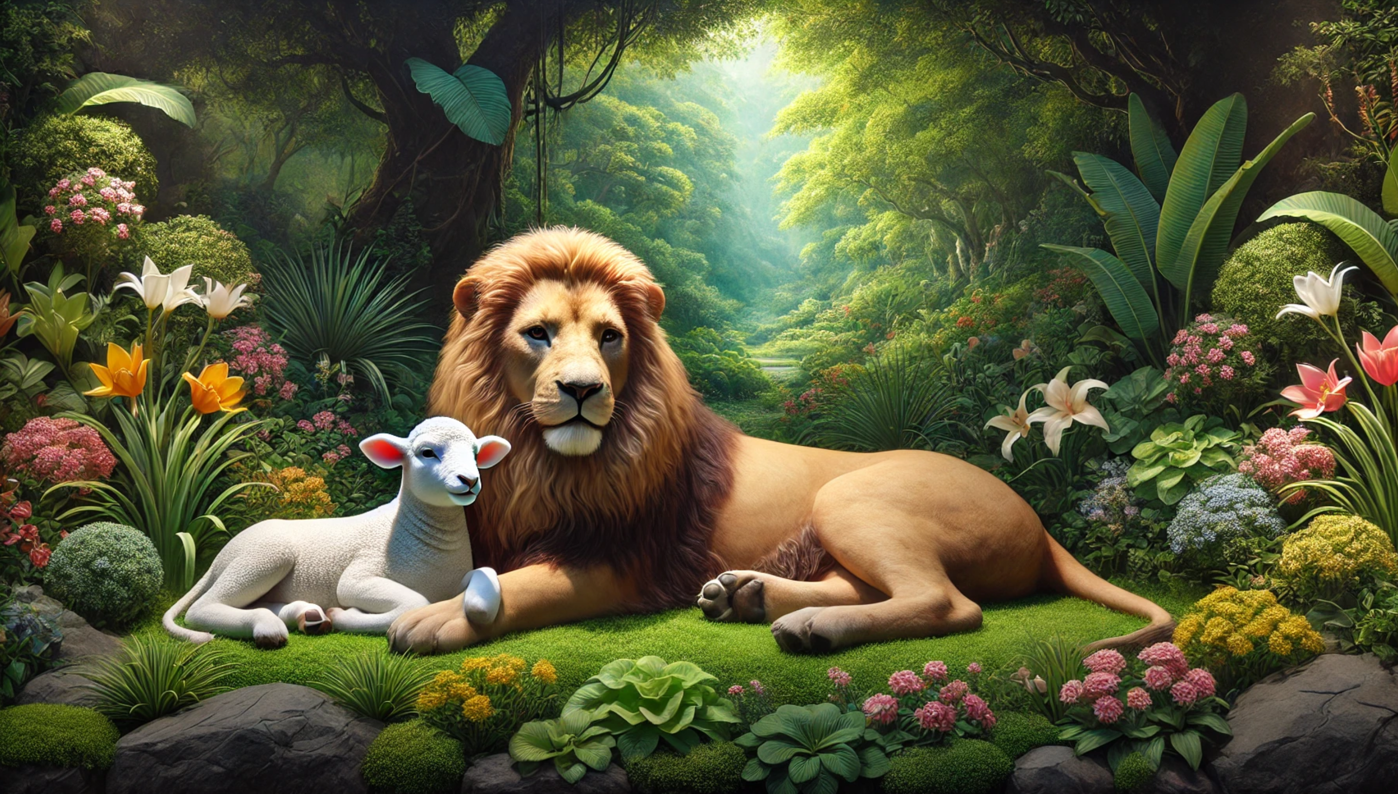Lion and Lamb